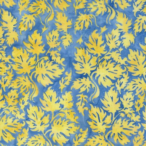 [122521520] Condensed Leaves Blue Powder Blue