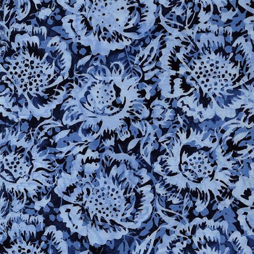 [122517580] Large Floral Blue Ocean