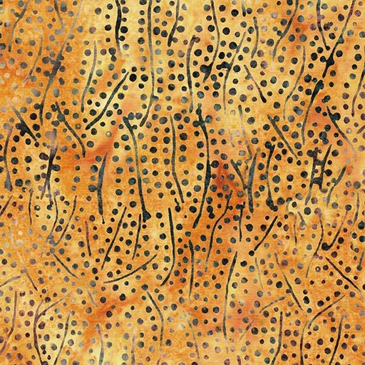 [122558267] Dots and Lines Gold Ochre
