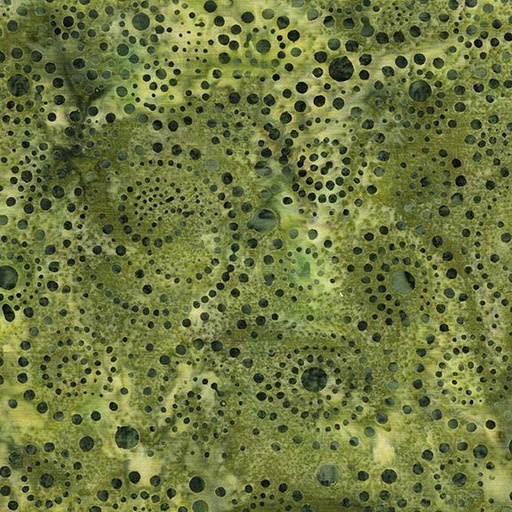[122556633] Dots and Swirls Green Apple