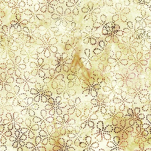 [122562839] Floral Dots Multi Yellow Peach