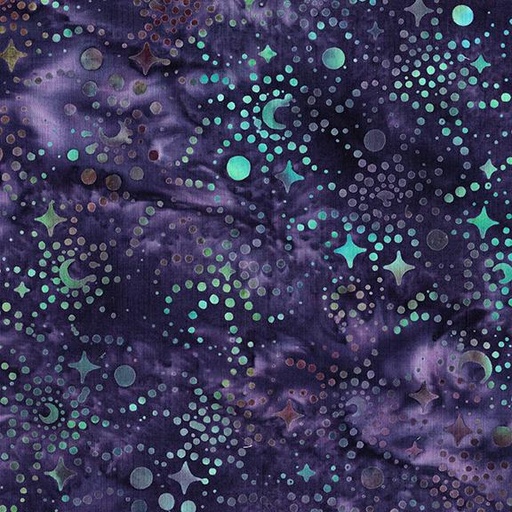 [122565435] Stars and Swirls Purple Grape