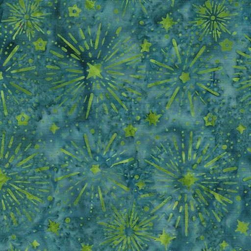[122564960] Sunburst Stars Teal