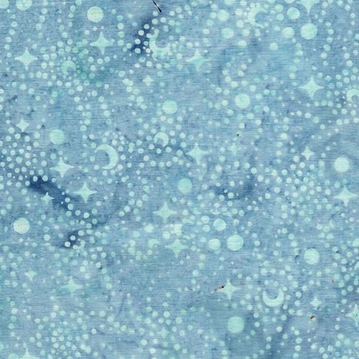 [122565505] Stars and Swirls Blue Bluebelle