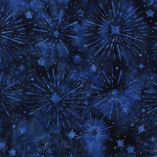 [122564575] Sunburst Stars Blue Marine