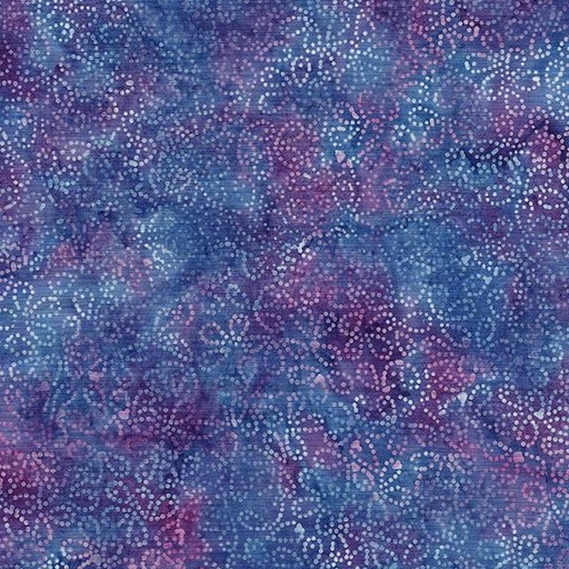 [112335828] Floral Dot-Multi Blue Purple