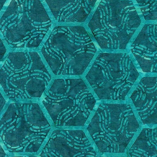 [612303955] Hexies-Teal Aruba