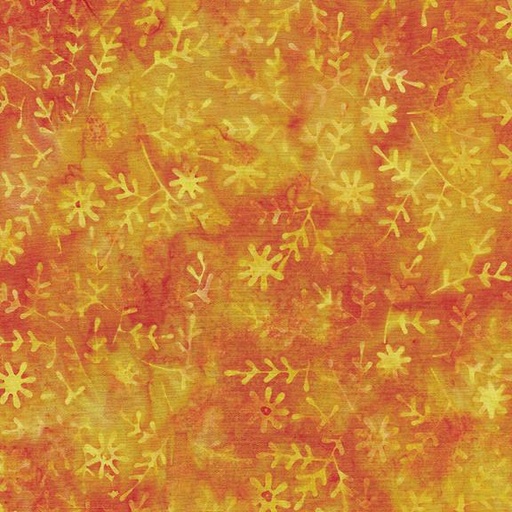 [112433266] Sprig With Small Daisy-Orange Tiger