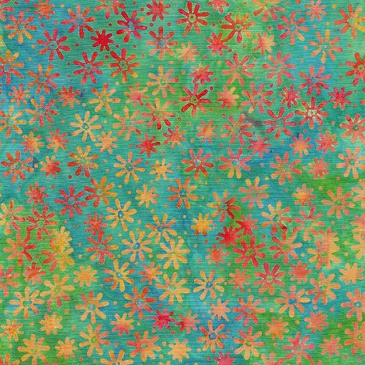 [112432840] Mini Daisy-Multi Blue Green Marbles