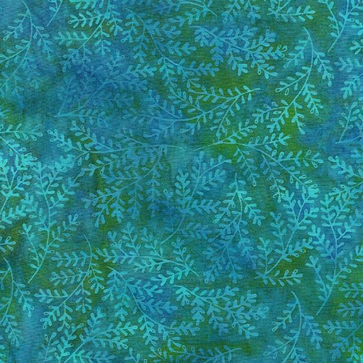 [112435950] Sprig Thyme-Teal Cerulean