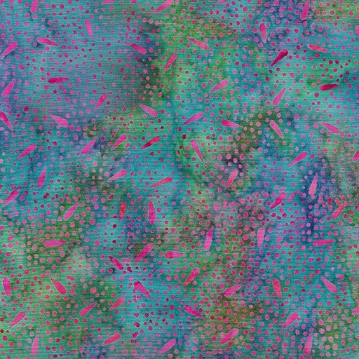 [112428840] Petals-Multi Blue Green Marbles
