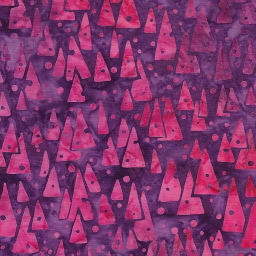 [712425440] Triangles and Dots-Purple Wisteria