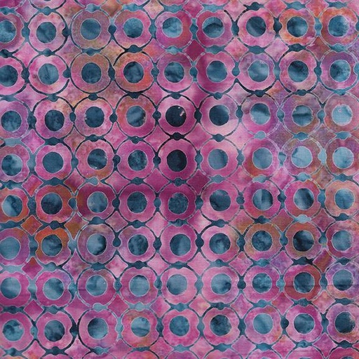 [712418803] Dots on Dots-Multi Pink Green Pale Olive