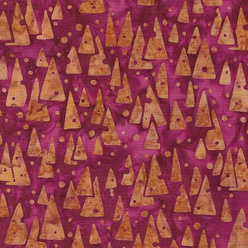 [712425385] Triangles and Dots-Red Raisin