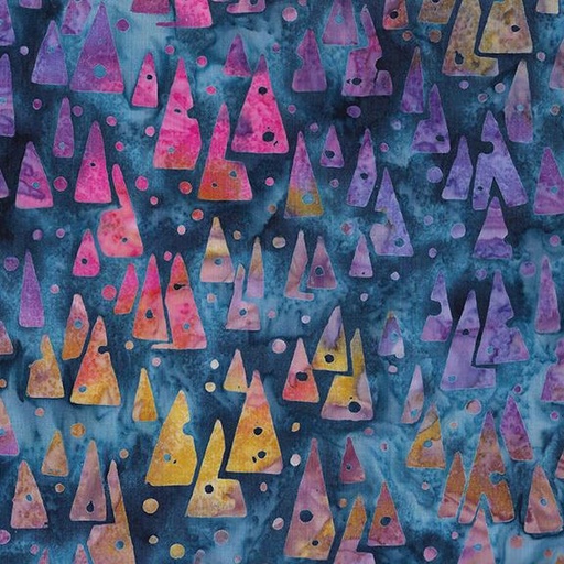 [712425575] Triangles and Dots-Blue Marine