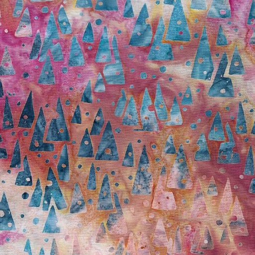 [712425815] Triangles and Dots-Multi Pink Red Vibes