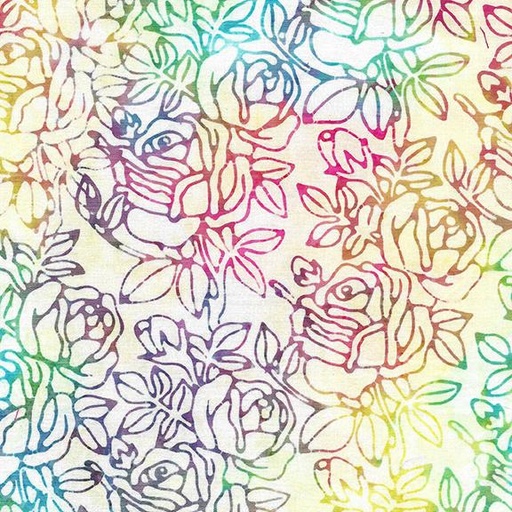 [112403001] Large Rose-Neutral Snow
