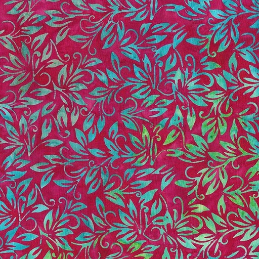 [112429360] Leaf Swirl-Red Cherry