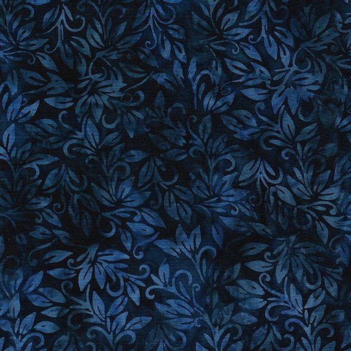 [112429585] Leaf Swirl-Blue Navy