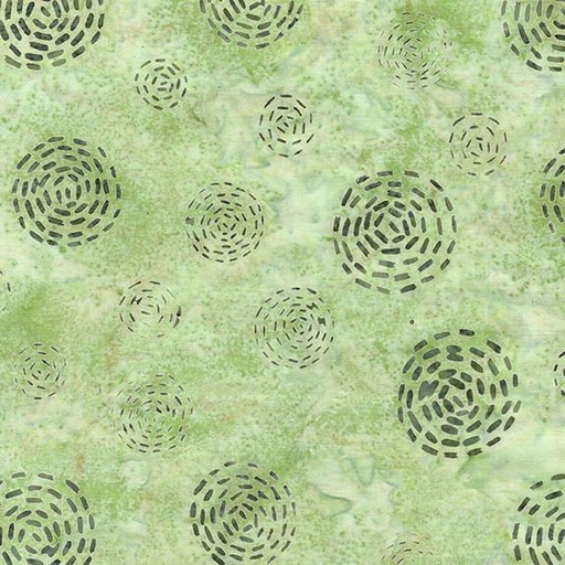 [812405635] Stitched Circles-Green Sprout