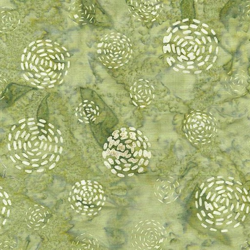 [812405655] Stitched Circles-Green Sage