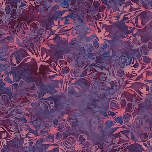 [712537890] Dogwood Floral-Multi Purple Pink Iris