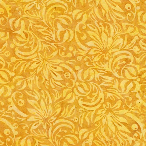[712517220] Square Floral-Yellow Lemonade