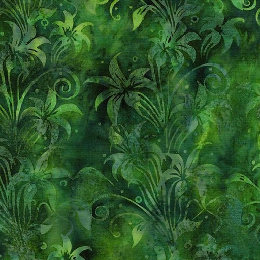 [712516682] Lily Florals-Green Frog