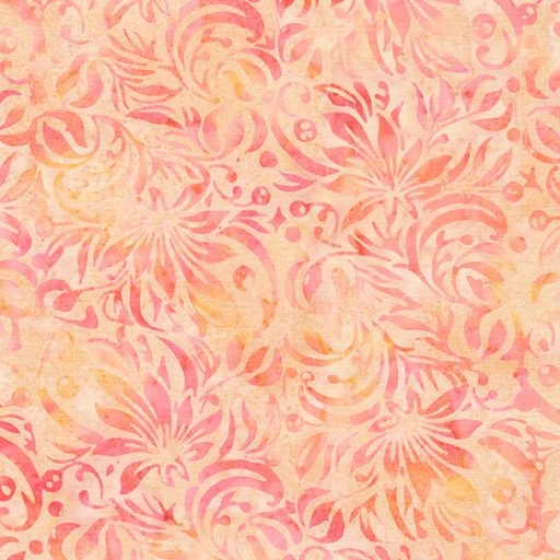 [712517305] Square Floral-Red Shell