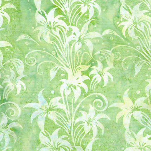 [712516610] Lily Florals-Green Honeydew