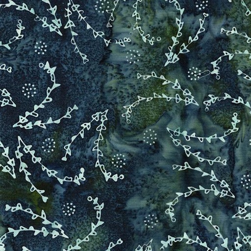 [912505997] Lines of Vines-Teal Bridgewater