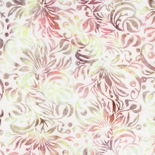 [712517017] Square Floral-Neutral Cornsilk
