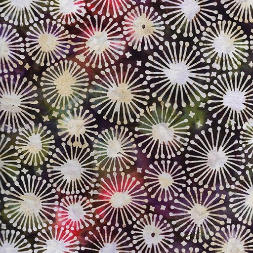 [712406852] 712406852 / Dandelion-Multi Red Teal Gold