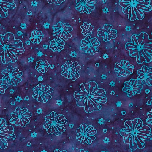 [712410435] 712410435 / Small Floral-Purple Grape