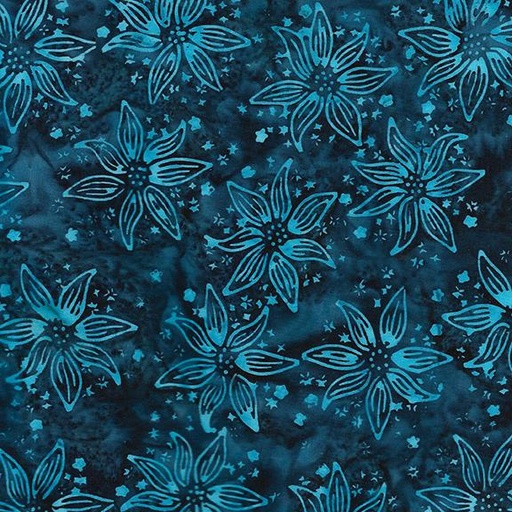 [712414585] 712414585 / Large Floral-Blue Navy