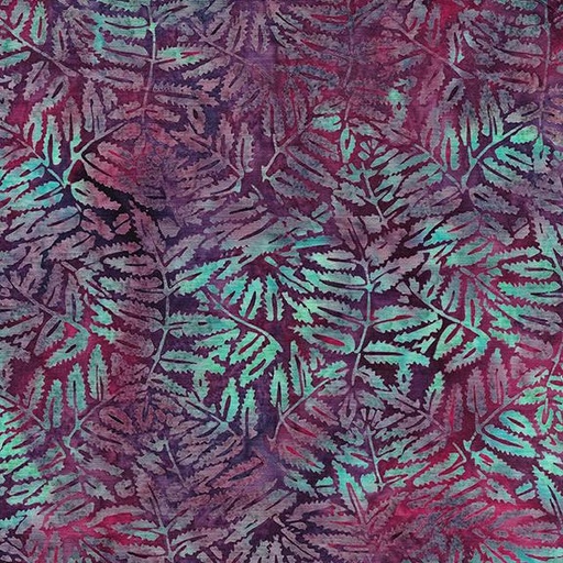 [112412890] 112412890 / Fern-Multi Purple Pink Iris