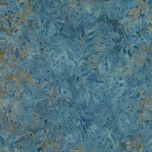 [112419513] 112419513 / Leaves with Dandelion -Blue Shark