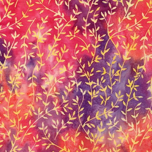 [112509810] 112509810 / Vine Coordinate-Multi Pink Orange Sunset