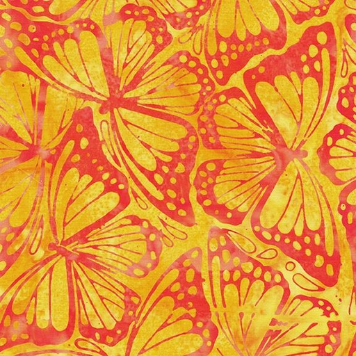[112503872] Monarch Wings-Multi Orange Pink