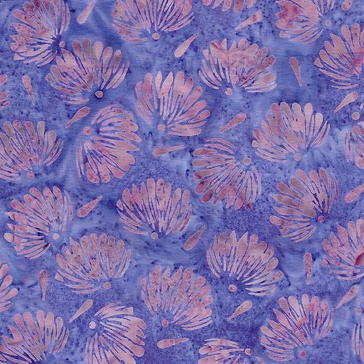 [712526890] 712526890 / Floral Fan Tossed-Multi Purple Pink Iris