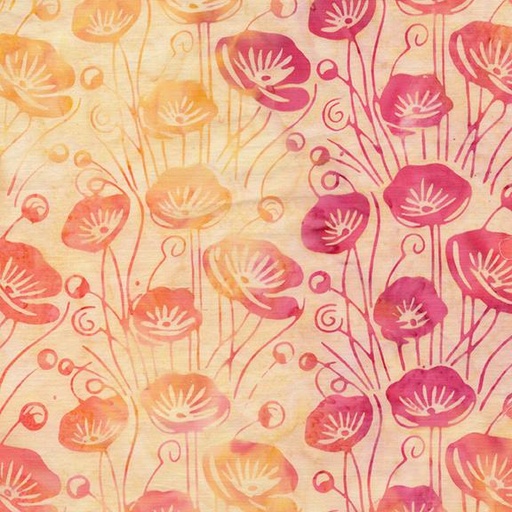 [712509203] Poppies Rule-Yellow Parchment