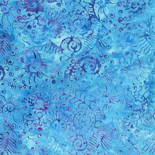 [712504828] Sea Weed-Multi Blue Purple