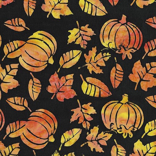 [122367790] 122367790 / Pumpkin Leaves-Black Slate