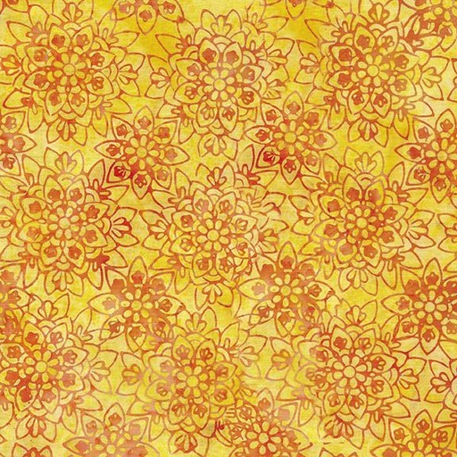 [122361220] 122361220 / Mosaic Flower-Yellow Lemonade