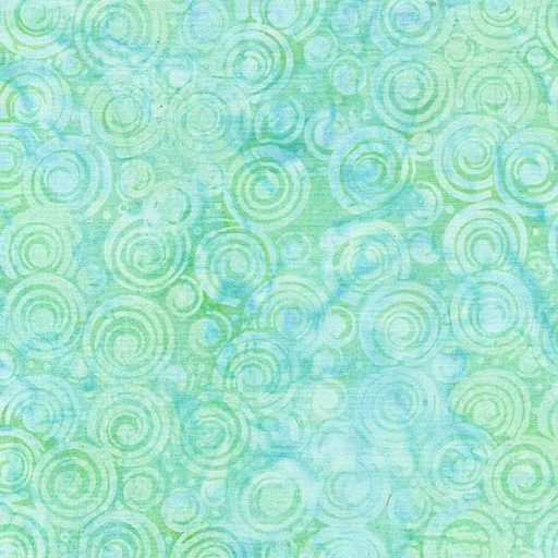 [122437905] 122437905 / Circle in Circle-Teal Aqua