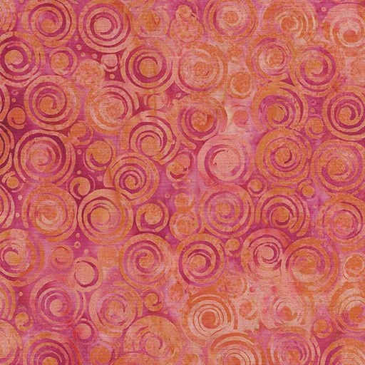 [122437809] 122437809 / Circle in Circle-Multi Red Orange