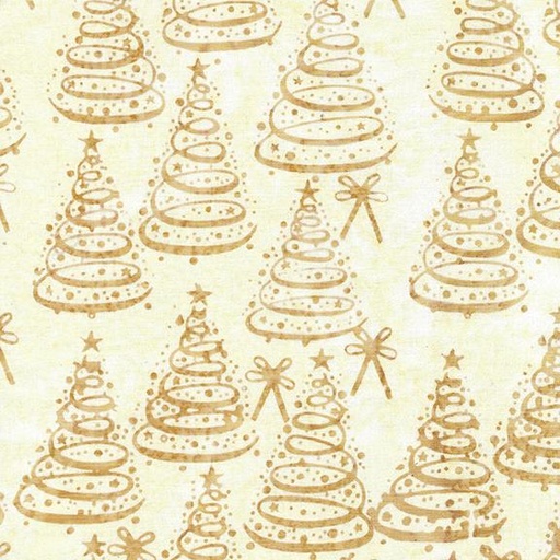 [122412020] 122412020 / Christmas Trees-Neutral Champagne
