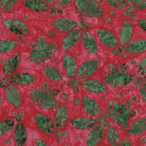 [122408345] 122408345 / Holly & Bells-Red Imperial