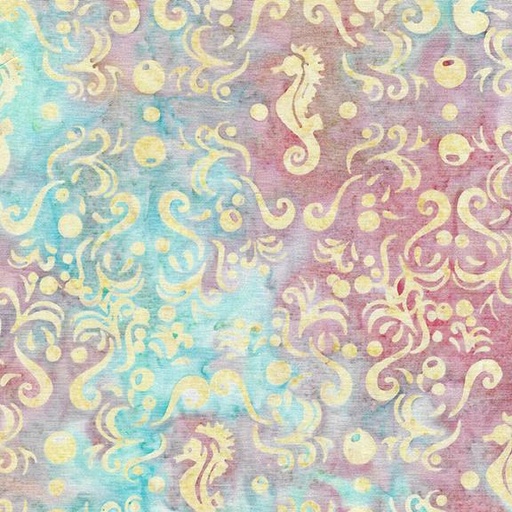 [922405827] 922405827 / Splash Medallion-Multi Blue Pink Confetti