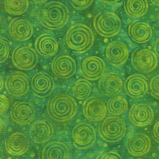 [122464633] 122464633 / Spiral Dots-Green Apple